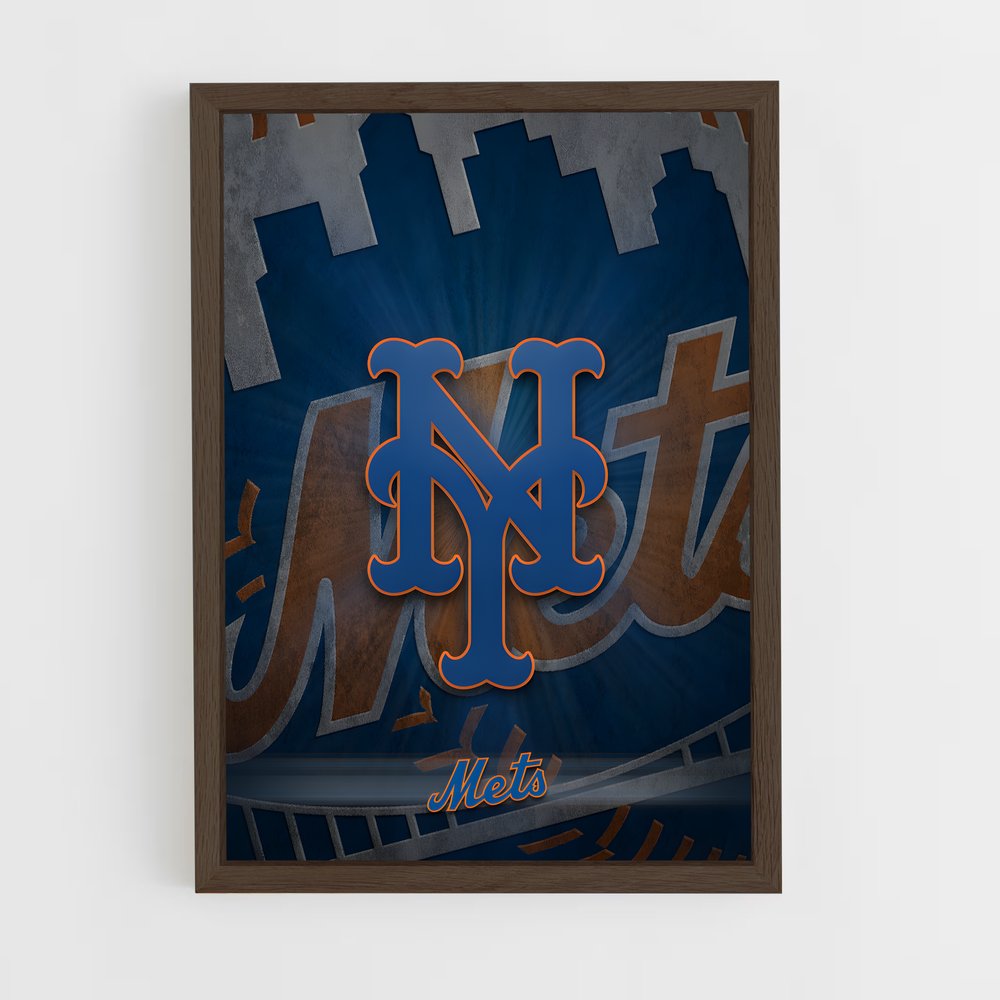 Poster Mets en Action – affiche Baseball (vue 5)
